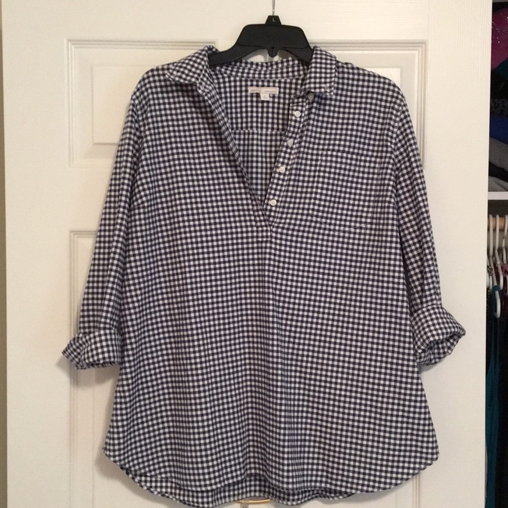 GAP Maternity 💯% cotton Flannel shirt